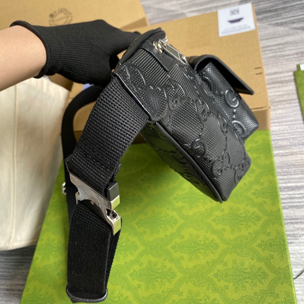 グッチバッグ側面デザイン